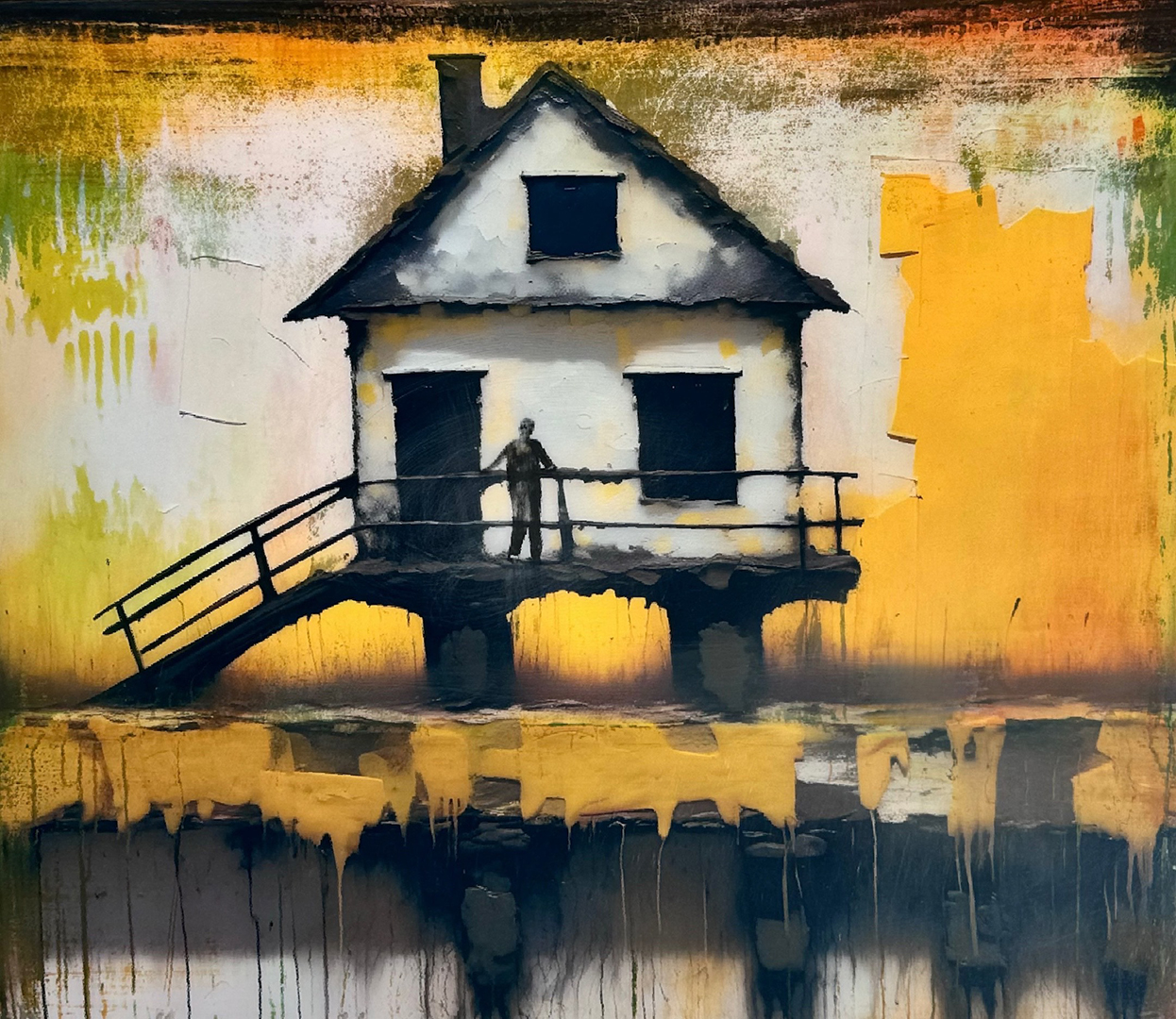 WE ARE WHAT REMAINS UNSAID, 30 x 26 inches