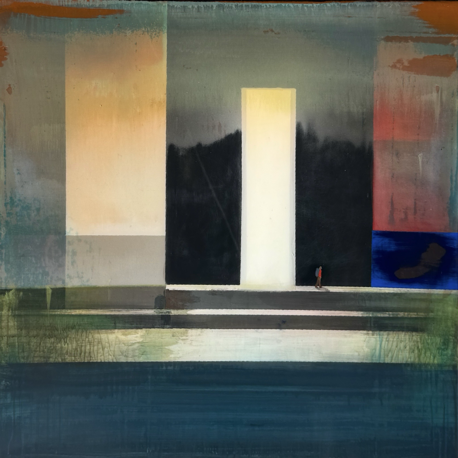 WHEN DISTANCE LEARNS TO SPEAK, 36" x 36"