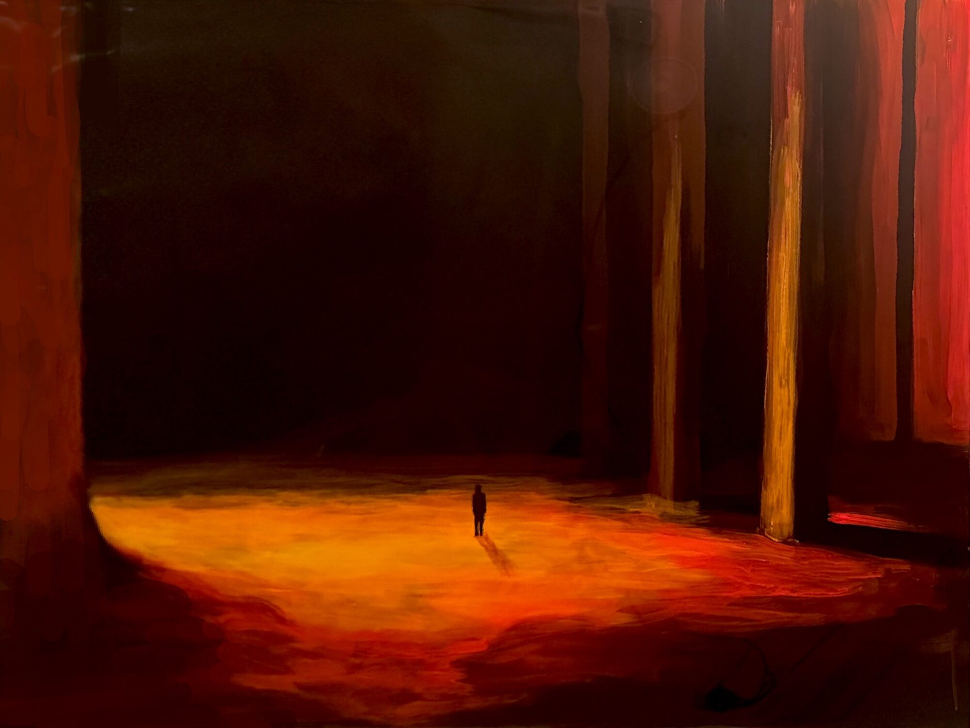 HIDDEN BEYOND SITE, 24"x36"