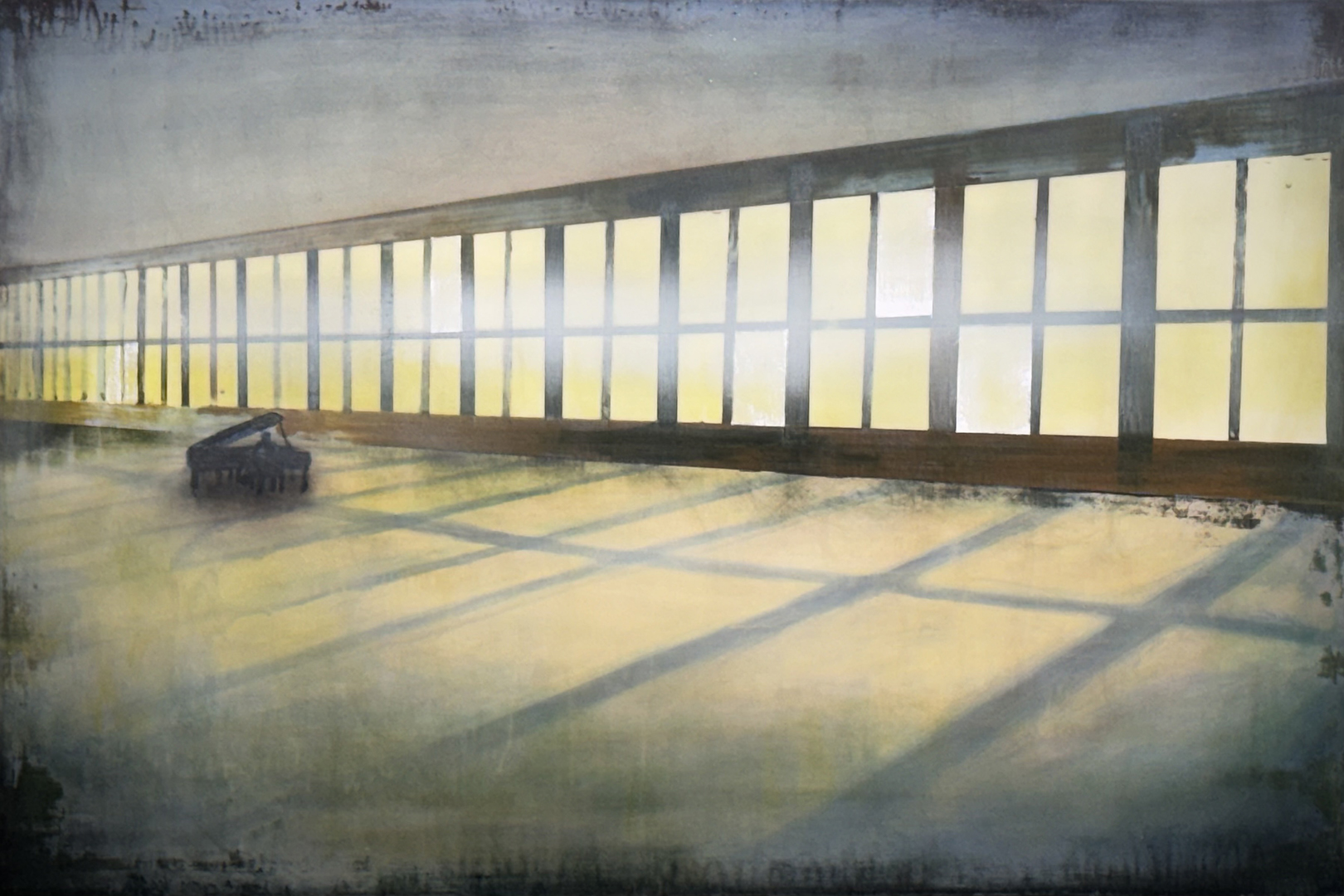 WHEN LIGHT BEGINS TO LISTEN, 24"x36"