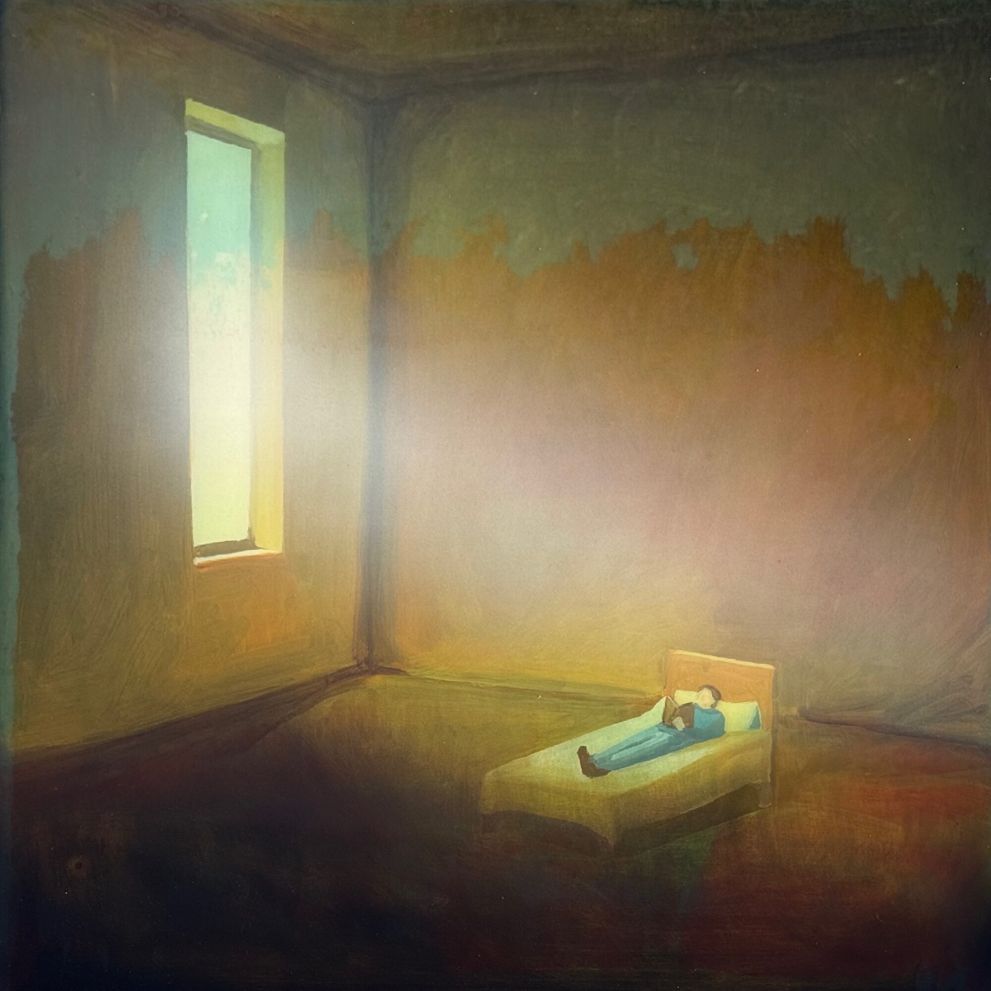 THE LEARNING OF SILENCE, 24"x24"