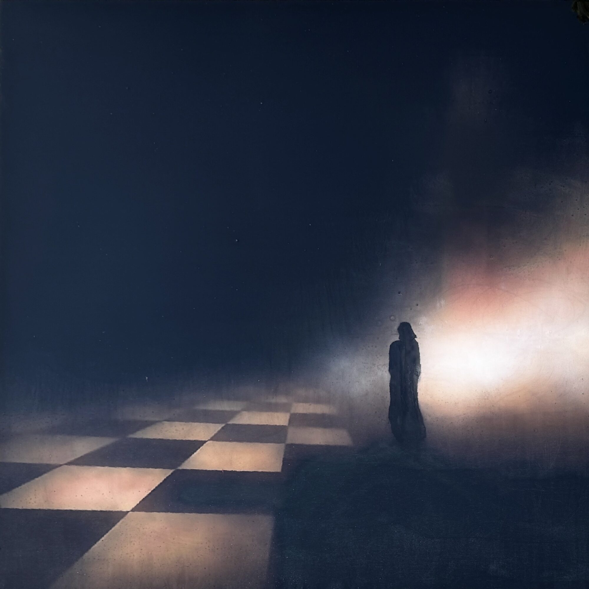 UntitleTHE SLOW BREATH OF INFINITE DARKNESS, 42"x42"d Artwork