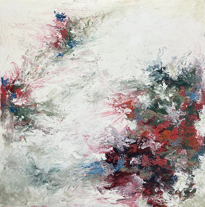 ALCHEMY 14-6, oil on canvas, 60 x 60 inches