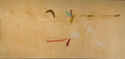 RED KNOT, 40.5 x 86 IN, 1981