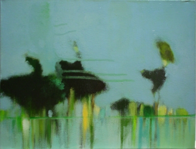 Landscape, oil on canvas, 12"x18"