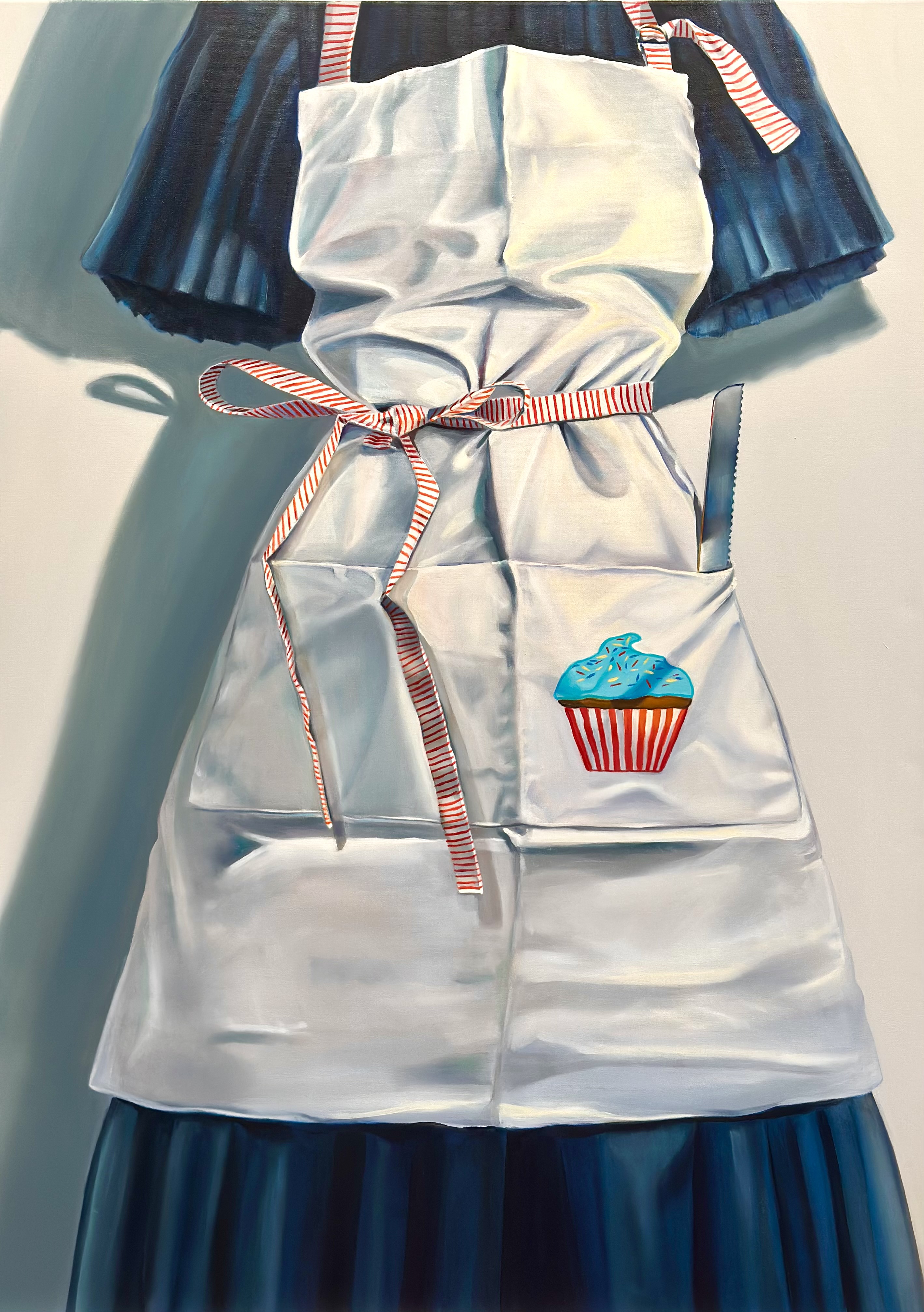 HOSTESS CUPCAKE, oil on canvas, 48 x 36 inches