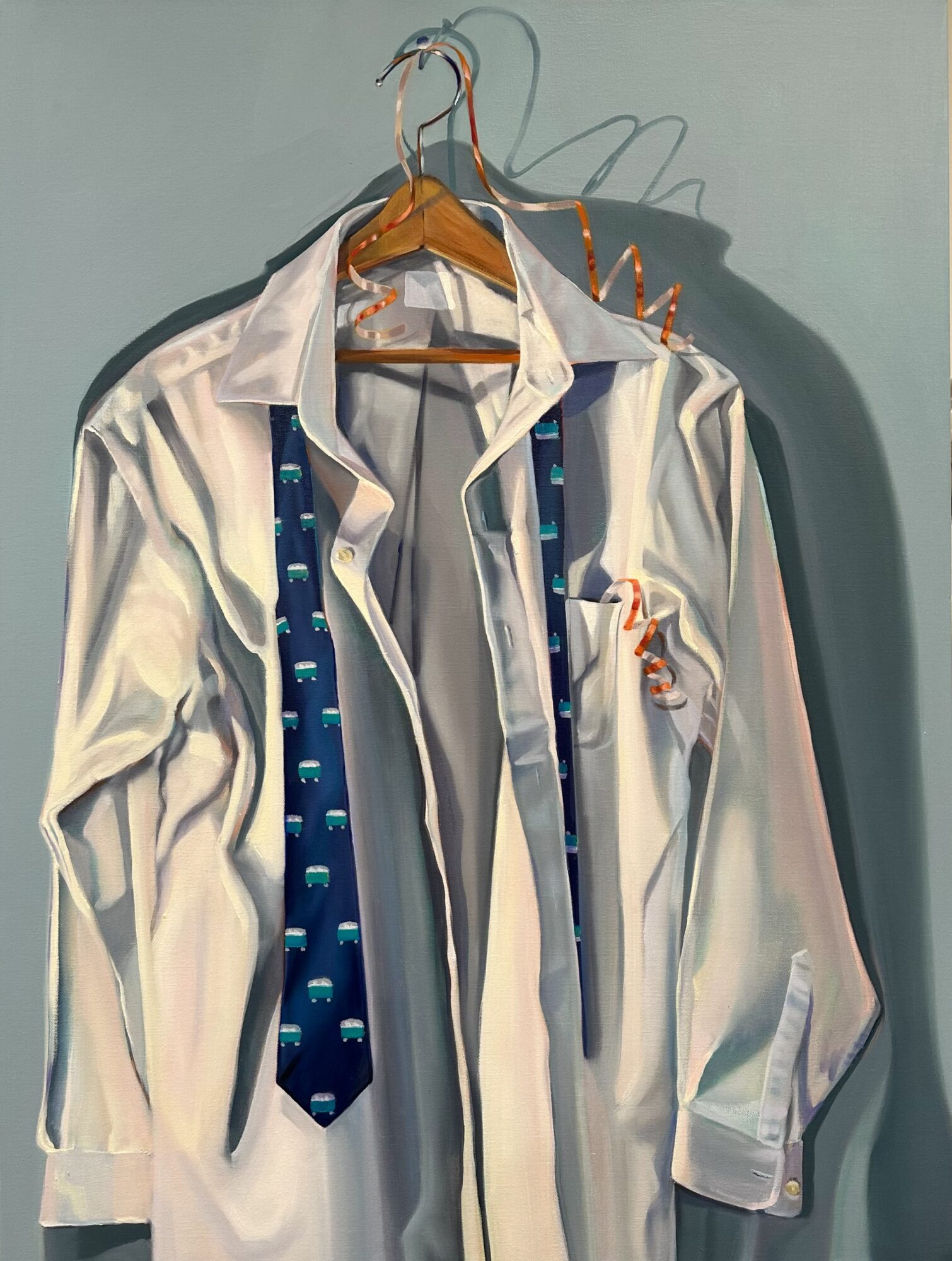 MINI BUS, 2026, oil on canvas, 40 x 30 inches