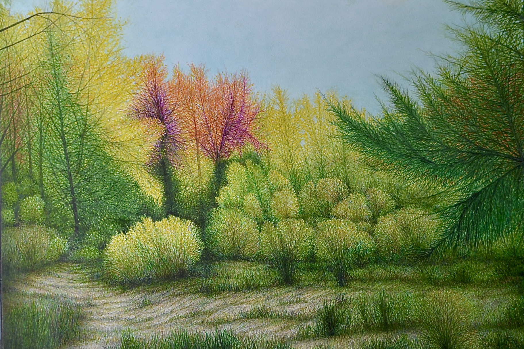 FALL, oil on canvas, 30.5 x 42 inches